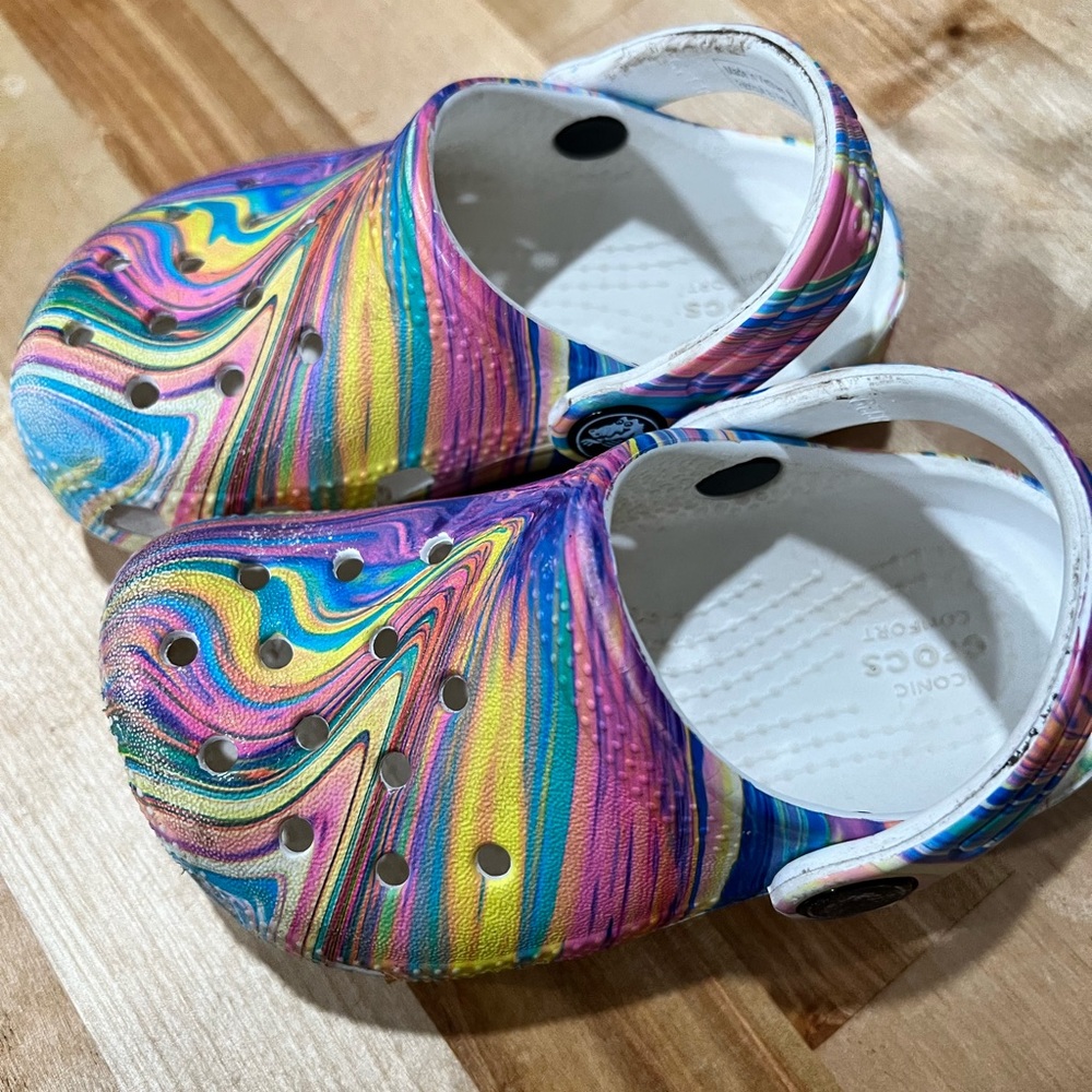 Crocs | Tie Dyed Toddler